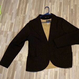 PEACH/ROCHELLE California ladies jacket and sparkling sweater.  XXL/1X